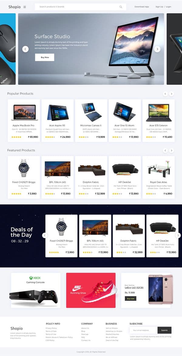 Modern E-Commerce Platform preview